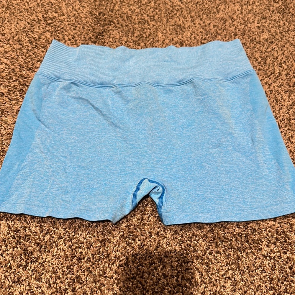 Worn once NO TAGS PINK active seamless bike shorts size XL